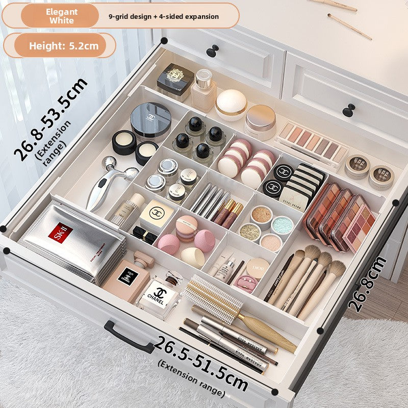 Adjustable Divided Storage Organizer Box