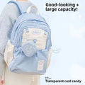 Drawstring Student Backpack Lightweight Casual Bag