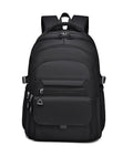 Solid Color Oxford Cloth Student Backpack