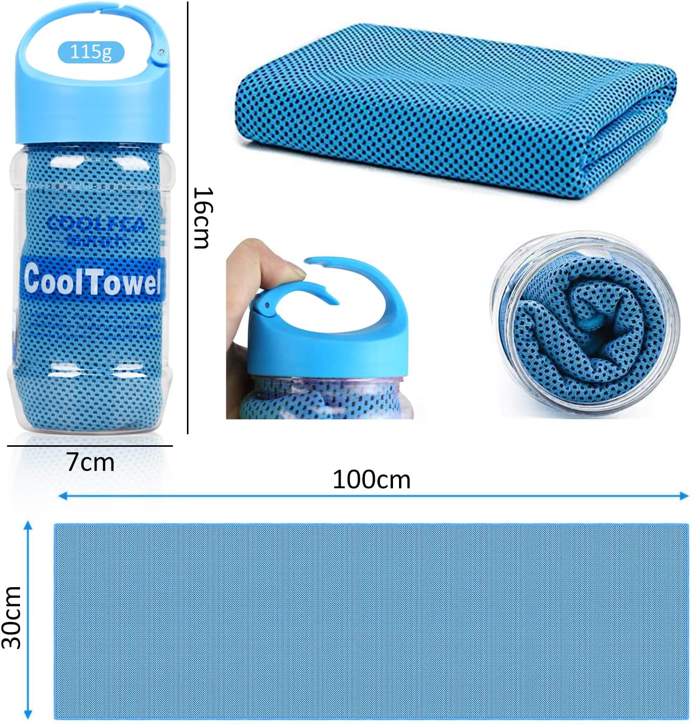 Surcotto Cooling Towel – Instant Chill Relief for Sports & Outdoor Activities