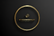 A minimalist gold logo on a black background, featuring a shopping cart and globe icon inside a circular brushstroke frame, with the text 'MF MODERNMINIMALIST' and smaller text 'MODERN BY DESIGN MINIMAL BY CHOICE'.