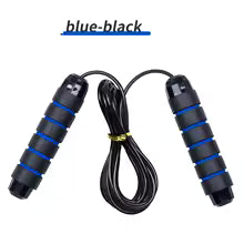 Adjustable Speed Jump Rope – Steel Wire Core, Anti-Slip Foam Handles