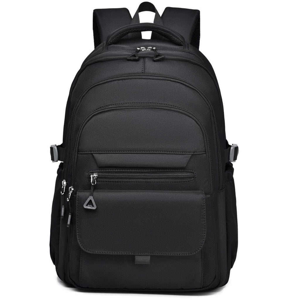 Solid Color Oxford Cloth Student Backpack