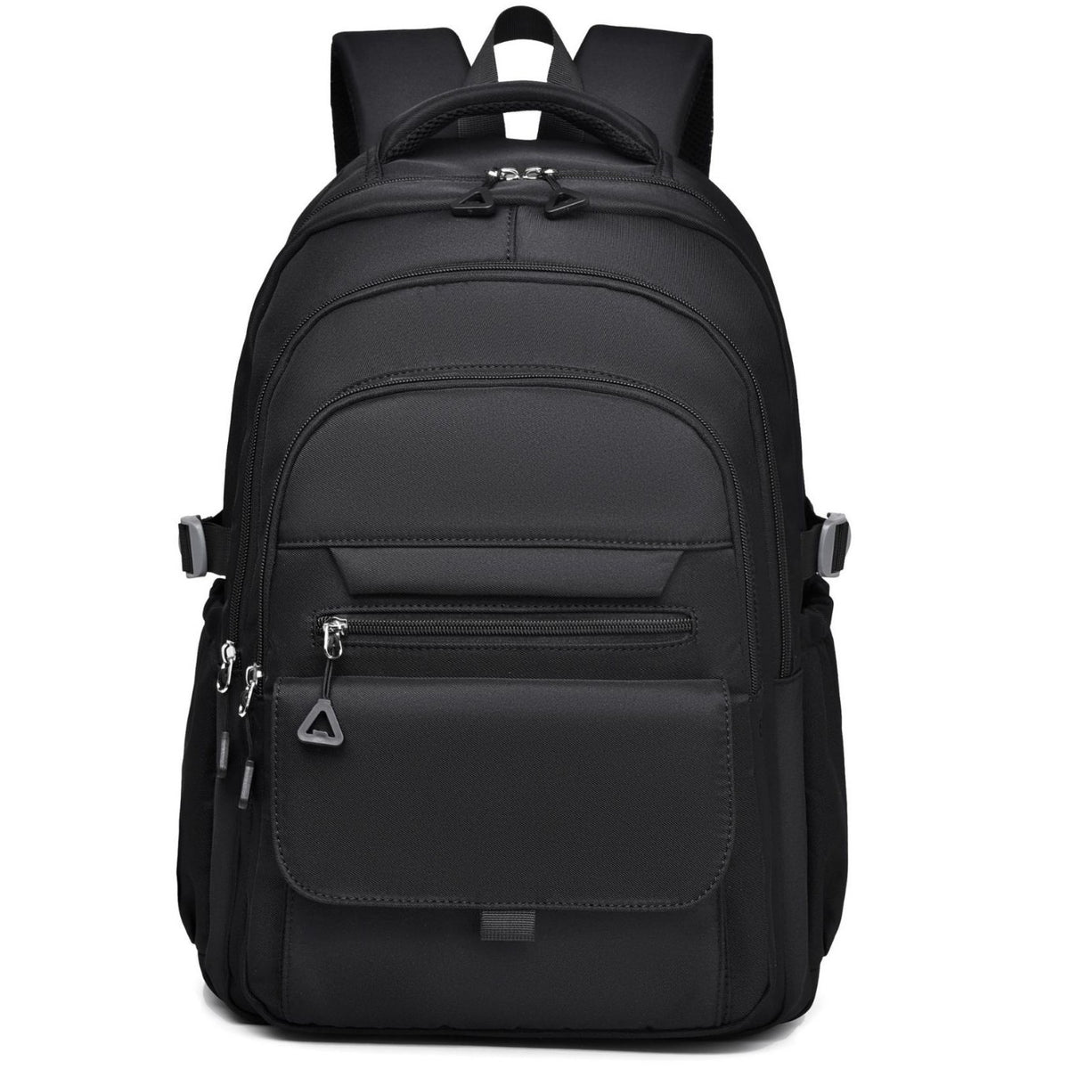 Solid Color Oxford Cloth Student Backpack