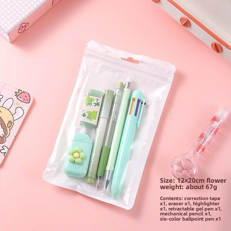 Gradient Color Student Stationery Set