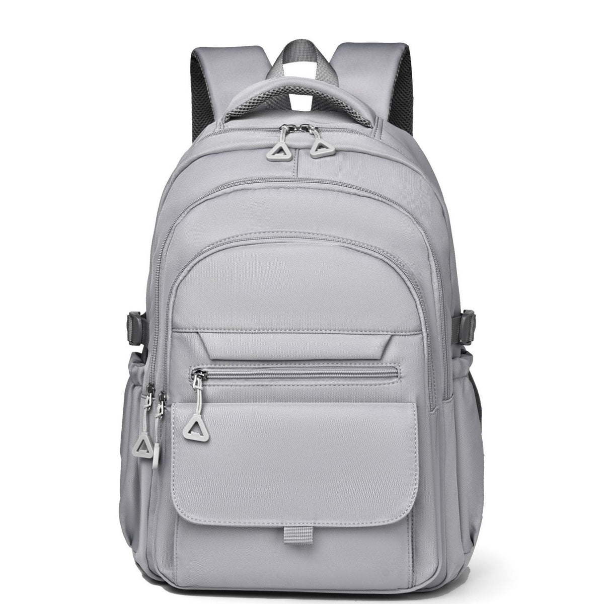 Solid Color Oxford Cloth Student Backpack